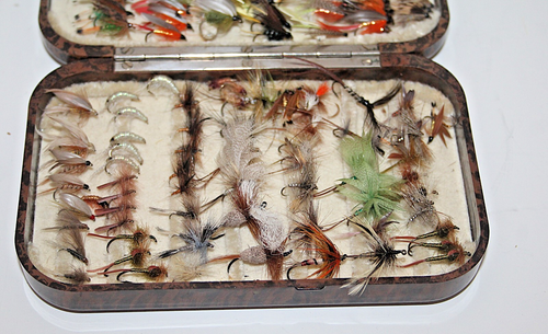 6.1/4" Hardy Neroda No-6 Box Shanell bars +60 Vintage fishing May & Dry fl (21) - Picture 6 of 9
