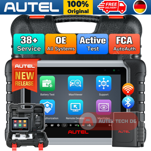 Autel MaxiCOM MK808BT PRO+ 2024 Diagnosescanner Bidirektionales Tool DE stock - Bild 2 von 17