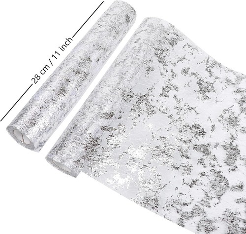 Sequin Foil Metallic Thin Mesh Table Runner Wedding Party Banquet Dining Decor - Picture 37 of 54