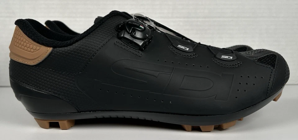 Zapatos de ciclismo Sidi MTB polvo grava bicicleta de montaña esfera negra para hombre talla 43 Foto 2 de 4