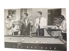 Post Card ofThe Rat PackFrank Sinatra, Dean Martin Sammy Davis Jr Peter Lawford