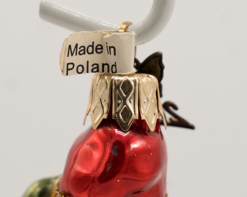 2007 Neiman Marcus Mexican Santa Sombrero Hot Chilli Pepper Blown Glass Ornament - Picture 2 of 13
