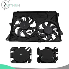 Radiator Condenser Cooling Fan Assembly Electric For 2011-2012 Ford Explorer