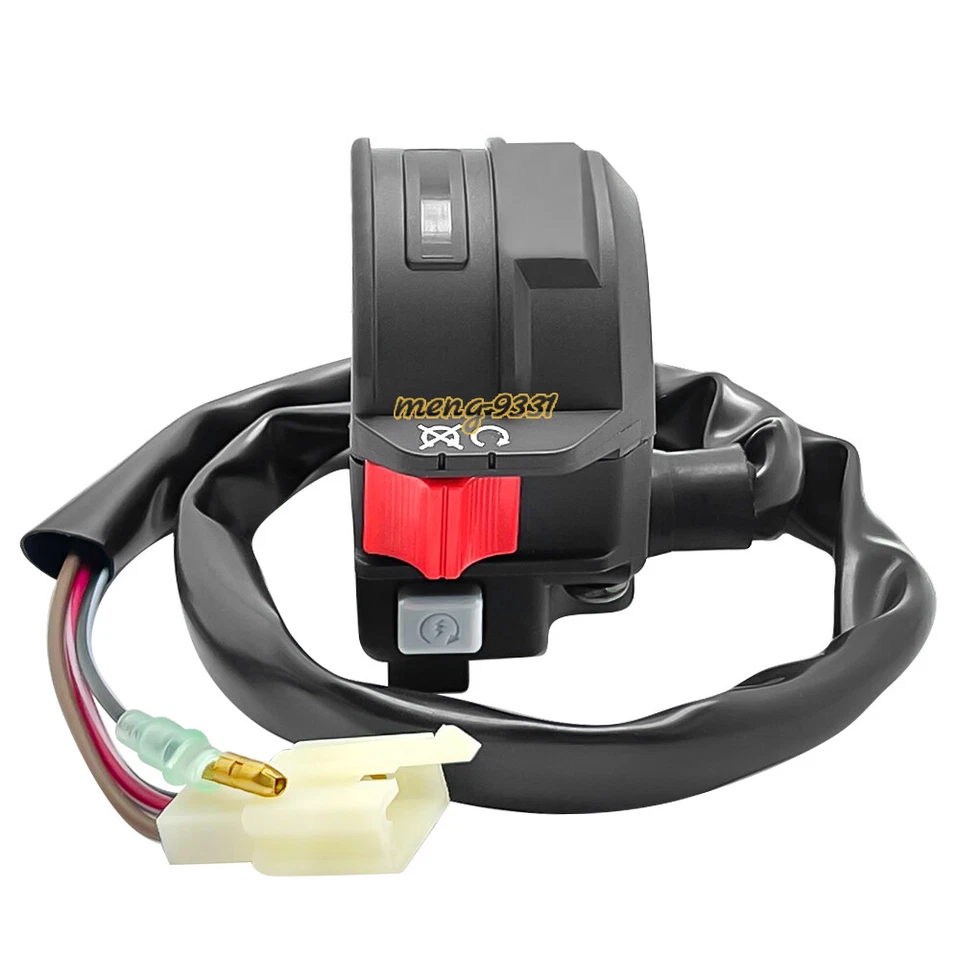 Interruptor de parada de arranque de manillar e interruptor de llave de encendido para Yamaha Raptor 50 80 02-08 Foto 4 de 4