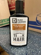 Duke Cannon News Anchor Thick 2-in-1 Hair Wash (Cedar),10 Ounces