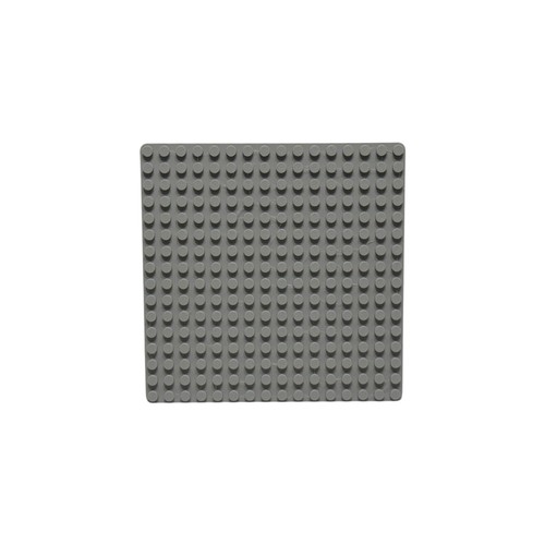 Ziegel Bodenplatte - 10 Größen, 20 Farben (grau 16x16 abgebildet)