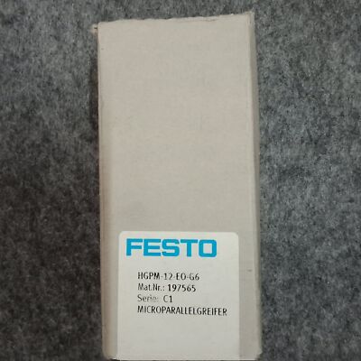 one NEW FESTO Parallel gripper HGPM-12-EO-G6 197565 