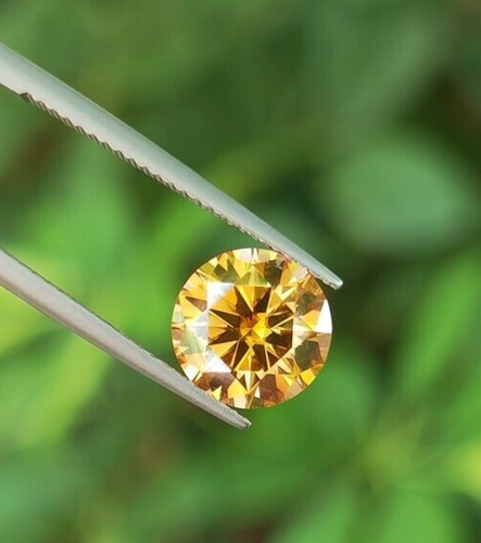 Natural Diamond VVS1 Certified, Round Cut, 1 CT, 6.65mm Length X 6.75mm