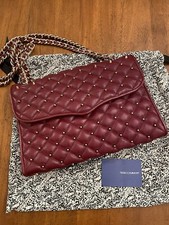 Rebecca Minkoff Burgundy Quilted Affair  Bag