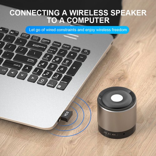 Bezprzewodowy nadajnik audio, adapter 5.0 kompatybilny z Bluetooth mini do komputera i Lapto - Zdjęcie 6 z 11