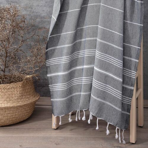 Beach Towel 39 x 71 Quick Dry Sand Free Lightweight Large Oversized Towels Black - Picture 5 of 7