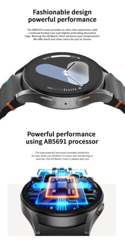 Montre Connectée Boussole Écran HD Fitness Sport Étanche Bluetooth Appel Smartwatch - Photo 8 sur 23