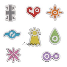 Digimon Adventure Tag and Crest pins Digivice Emblem Badges Evolution Brooches