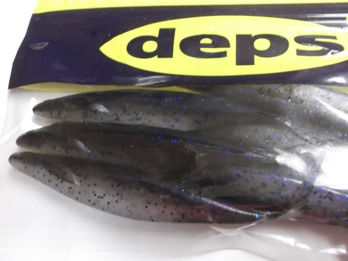 Deps Sakamata Shad 5 inch Darting Soft Fluke Jerkbait Electric Shad - Picture 17 of 17