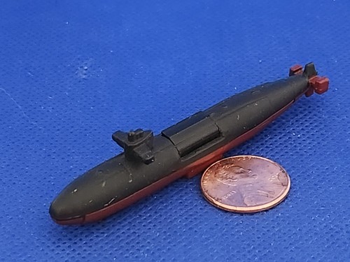 MILITARY MICRO MACHINES WARSHIPS SUBMARINE NAUTILUS LOS ANGELES TRI TUBE-TYPES - Imagen 14 de 19