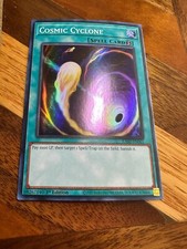 Cosmic Cyclone RA02-EN061 1st Edition Super Rare NM + BONUS