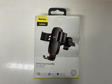Baseus Car Mount Holder Metal Age Gravity Car Mount Version Black Silver