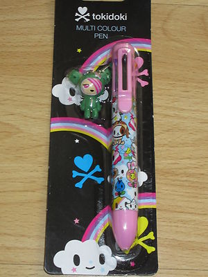 Tokidoki Kugelschreiber Cactus Anhänger mehrfarbig Multi Colour Pen Einschulung