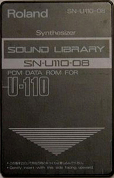 Faszinierende Gentlemen Damen Roland Sn U110 08 Synthesizer Pcm Data Rom U 110 Neu Sehr Beliebt Selten Mediguru Com