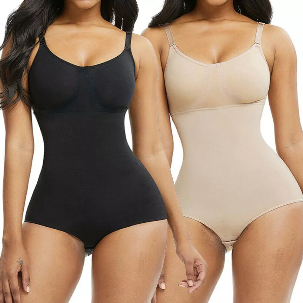 Womens Slimming Shapewear Extra Firm Control Full Body Shaper Sculpting  Bodysuit