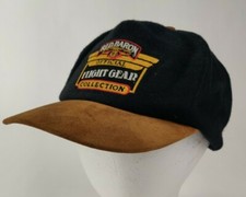 Vintage Red Baron Official Flight Gear Collection Wool and Suede Strapback Hat