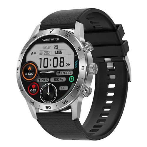Smartwatch GPS NFC Herren Militär mit Bluetooth Anruf Wasserdicht Fitnessuhr - Zdjęcie 20 z 24