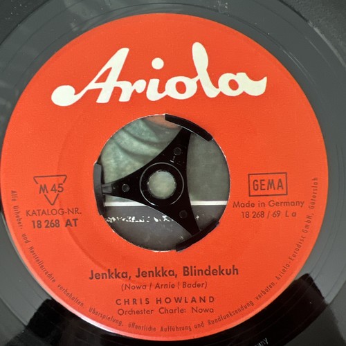 Chris Howland – Jenkka Jenkka Blindekuh / Wenn Ich James Bond Wär' 7'' Vinyl EX - Picture 4 of 7