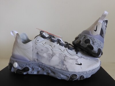 Nike React Element 55 / KL Kendrick Lamar Pure Platinum-Grey Sz 7