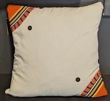 Needle + Thread x Beberavi Beaded White Accent Decorative Pillow - NWT 