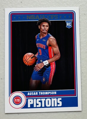 その他 Ausar Thompson Hoops Rookie Card  auto Ausar Thompson 2023-24 Panini NBA Hoops Tribute Rookie Card