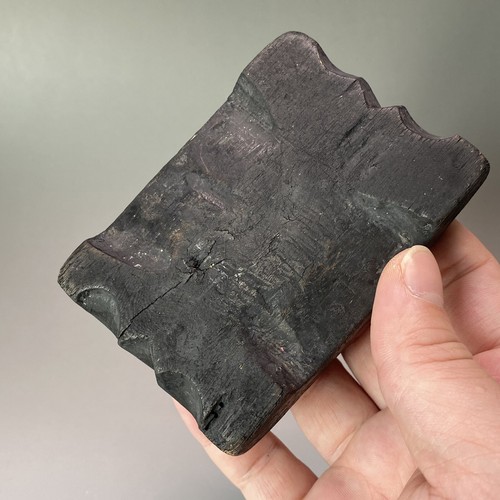 C03 ANCIENT Chinese Qing Dynasty wooden Inkslab with design 清代海棠木砚台 68×95×20cm - Picture 2 of 7