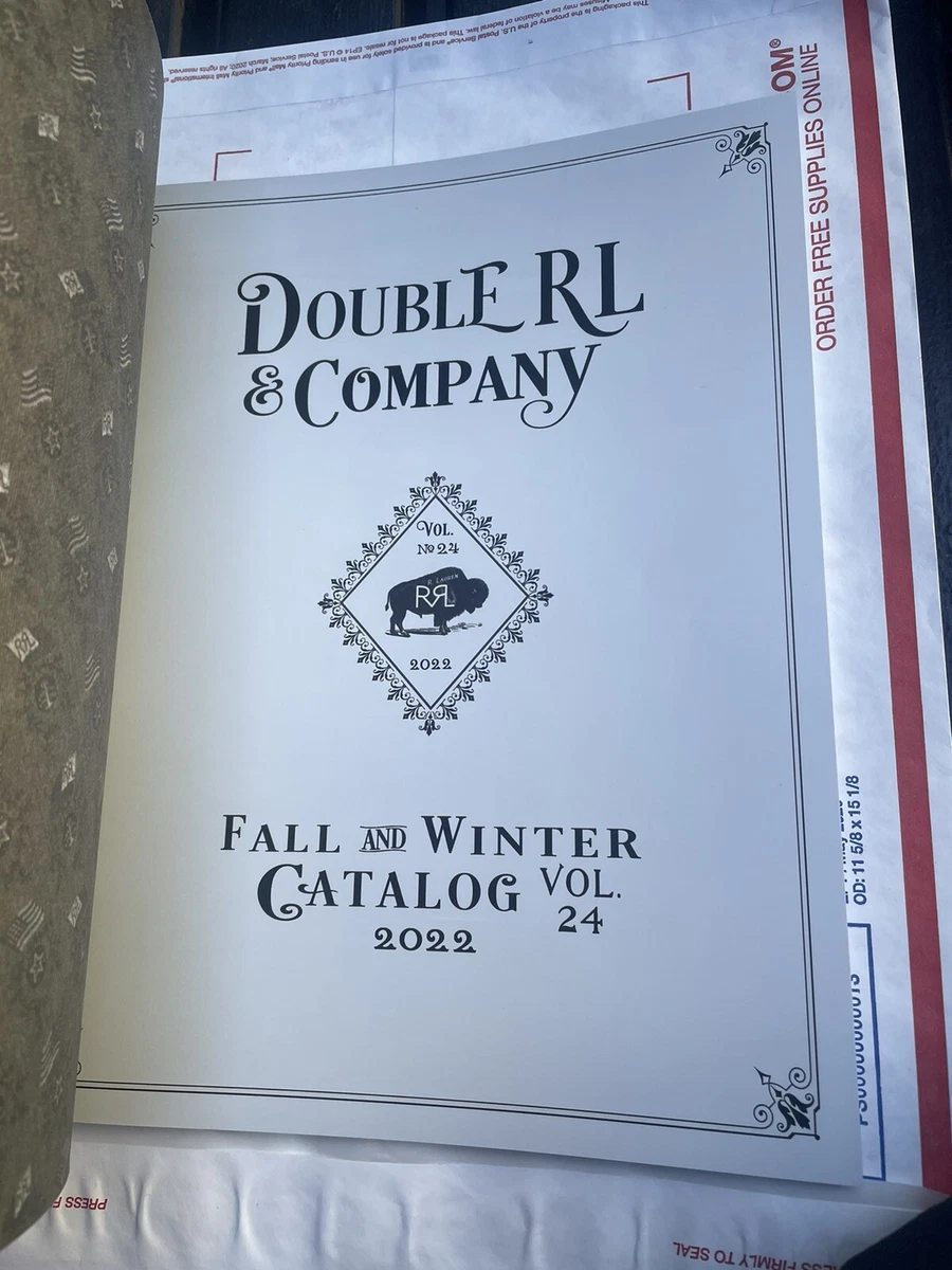 Double RL Catalog RRL Ralph Lauren fall 2022 Holiday.