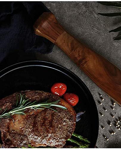 Wooden Salt and Pepper Grinder set, Acacia Wood salt and pepper grinders refi... - Bild 7 von 7