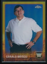 Gerald Brisco 2015 Topps Chrome WWE Gold Refractor 43/50