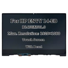 B140UAT01.0 14'' FHD LCD Touch Screen Digitizer Assembly For HP ENVY 14-ebxxx