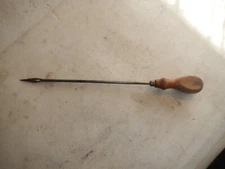 Vintage large F Dick Made in Germany sewing awl Leather 16 inch Heavy Duty