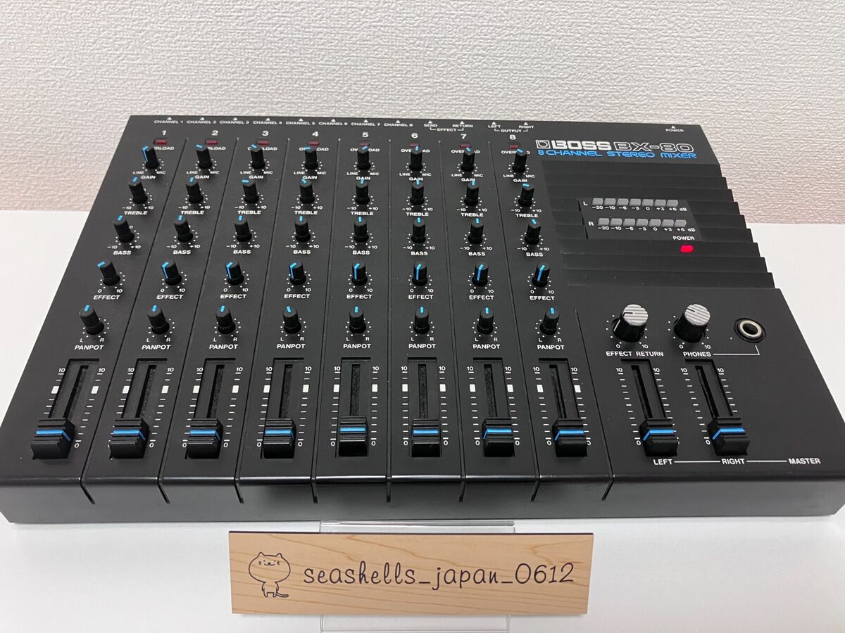 Boss BX-80 8 Channel Stereo Mixer free shipping from japan Boss BX-80 8 Channel Stereo Mixer free shipping from japan