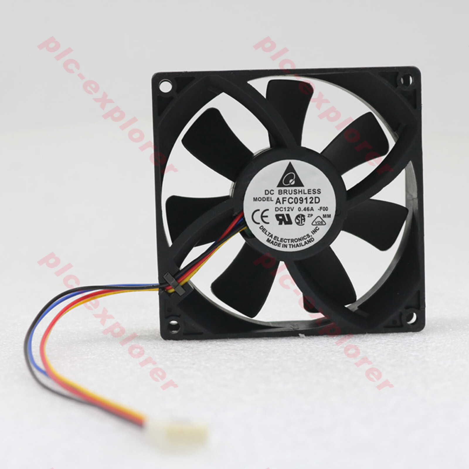1PC NEW DELTA AFC0912D 12V 0.46A 9225 Dual Ball 4-Wire PWM Cooling Fan