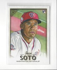 2018 Topps Gallery #126 Juan Soto RC Rookie Nationals Padres Yankees