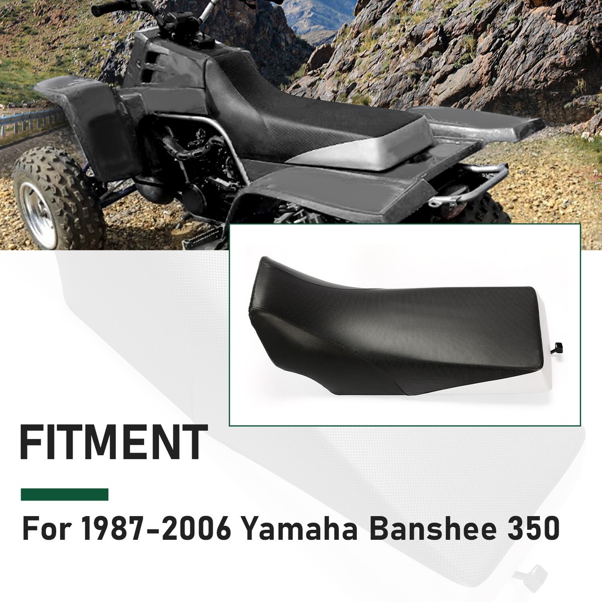 Complete Seat Assembly for Yamaha Banshee YFZ350 2002 2003-2006