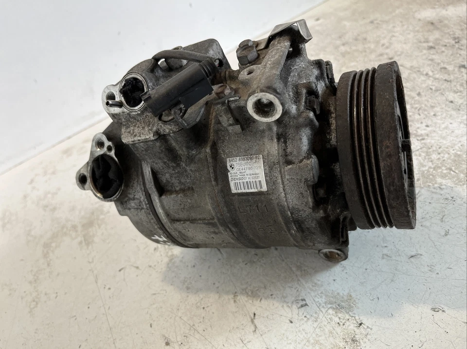 Bmw E65 Ac Air Con Compressor Denso 6983098 Genuine 730D 2007 Year - Image 2 of 4