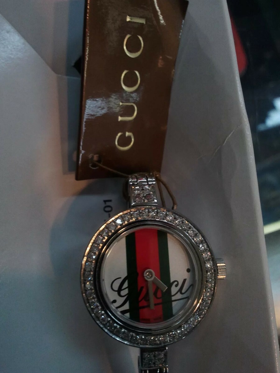 Gucci 105 Series Striped Dial 6.5 display picture 2