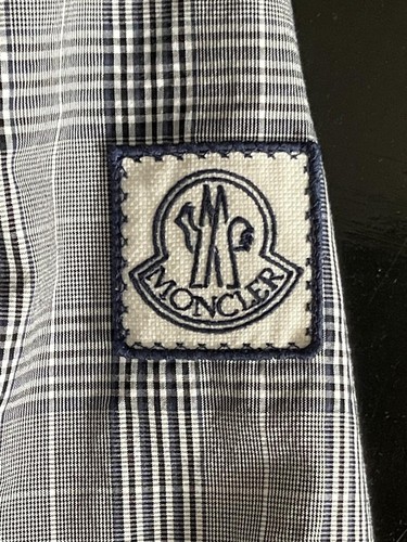 Rare Moncler Men's Gamme Bleu Gray Plaid Blazer 3 Buttons Size M - 第 7/16 張圖片