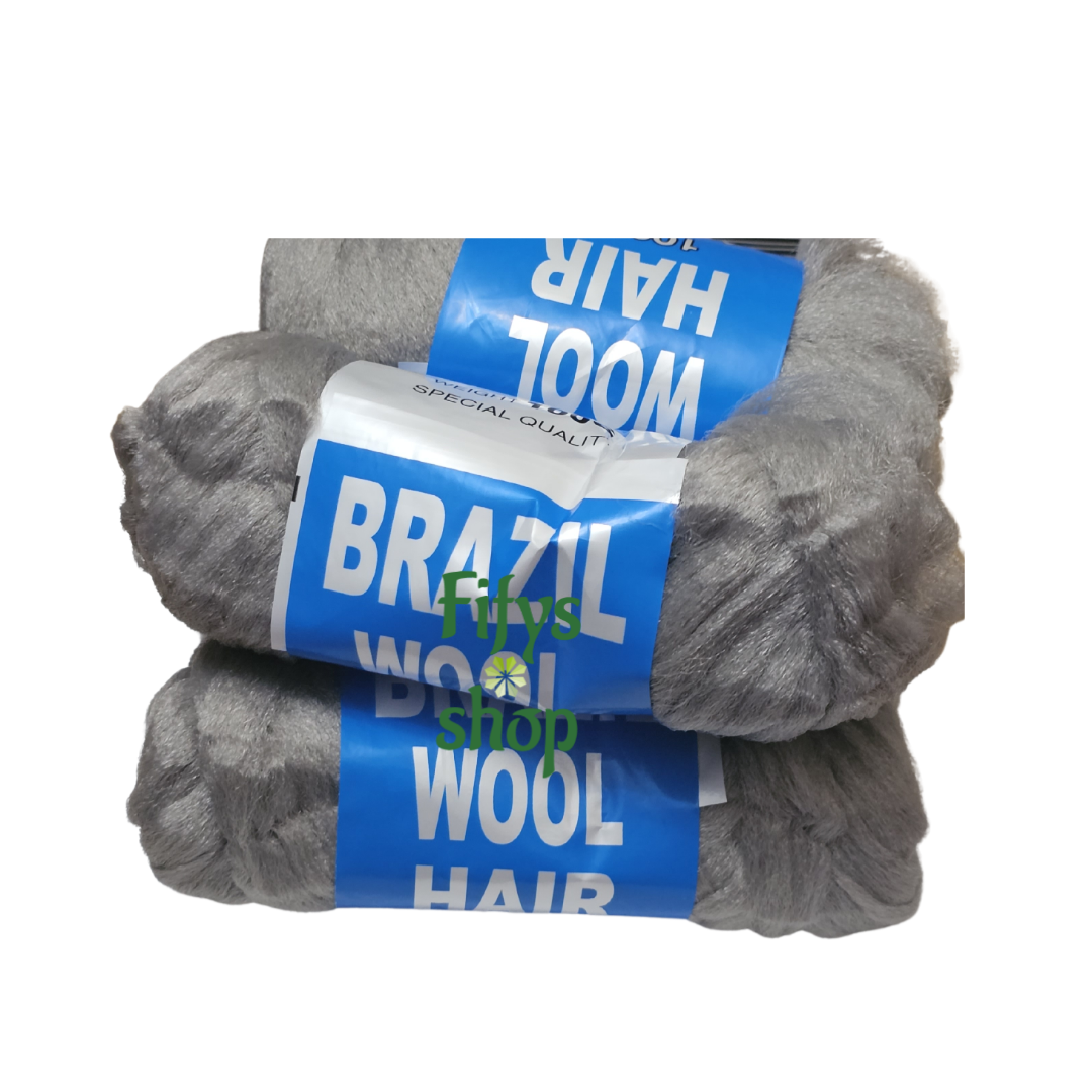 4x brazilian wool hair For Faux Locks,Braids ,knitting ,Yarn. hair wool eBay