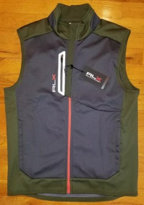 *$145* POLO Ralph Lauren RLX VEST mens S snowboarding hiking skiing cycling ski