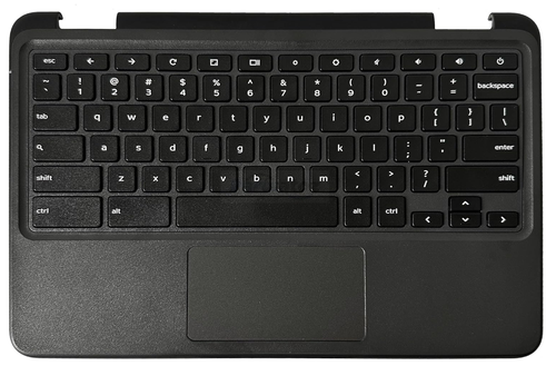 0WP30N New For Dell Chromebook 11 3110 Upper Case Palmrest US Keyboard Touchpad - 第 1/2 張圖片