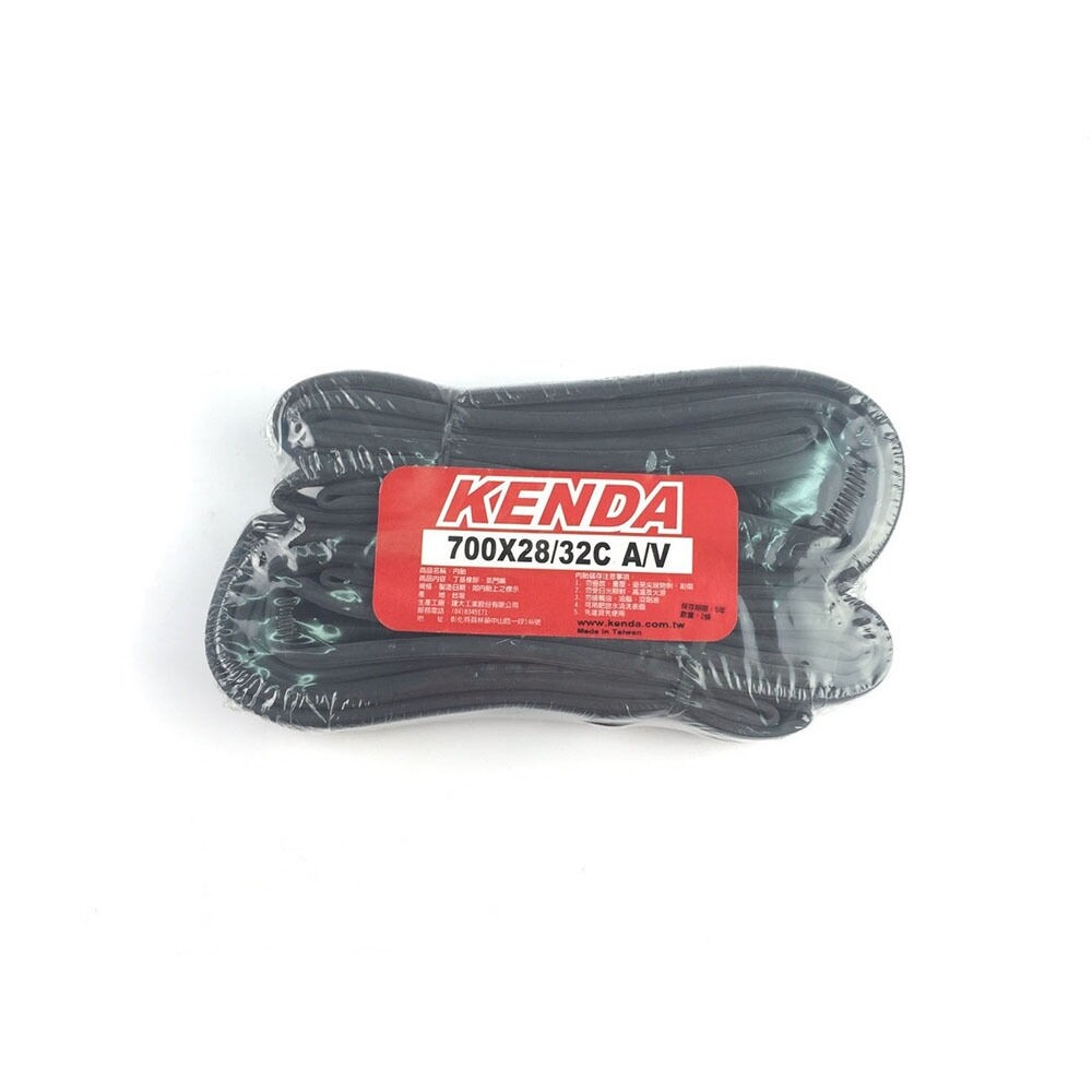 KENDA 700x28/32C A/V Inner Tubes Schrader/American Valve Road Bike - 2 pcs