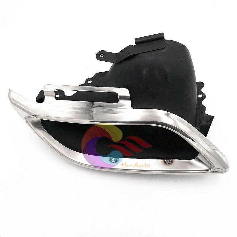 Cubierta de tubo de silenciador de escape trasero derecho de acero inoxidable OEM para Lexus LS460 LS600h Foto 2 de 4