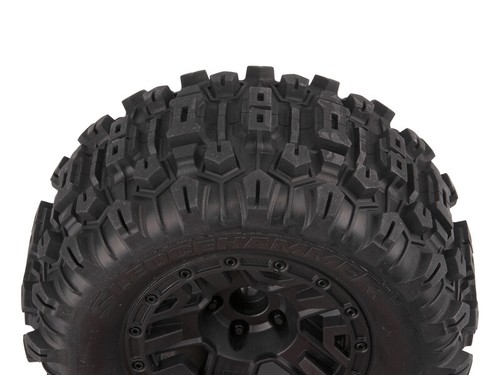 Traxxas Reifen auf 2.8 Felge schwarz Sledgehammer (2) TSM rated TRX6792 - Bild 4 von 4