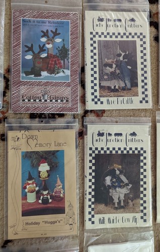 23 New Old Stock Sewing Pattern Vintage Country Primitive Farmhouse Folk Lot - Picture 3 of 9